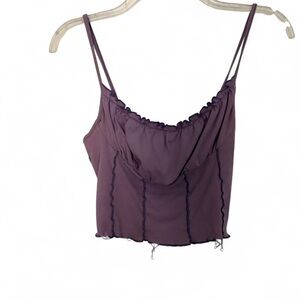 Elegant Purple Women's Top